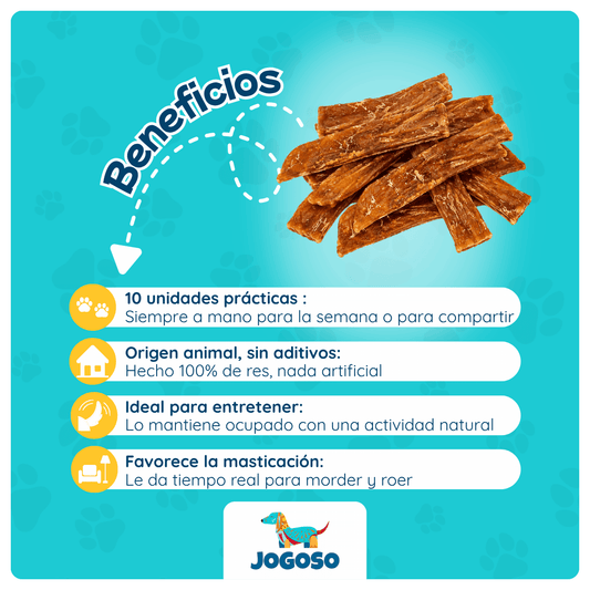 Rila de Res x10 para Perros