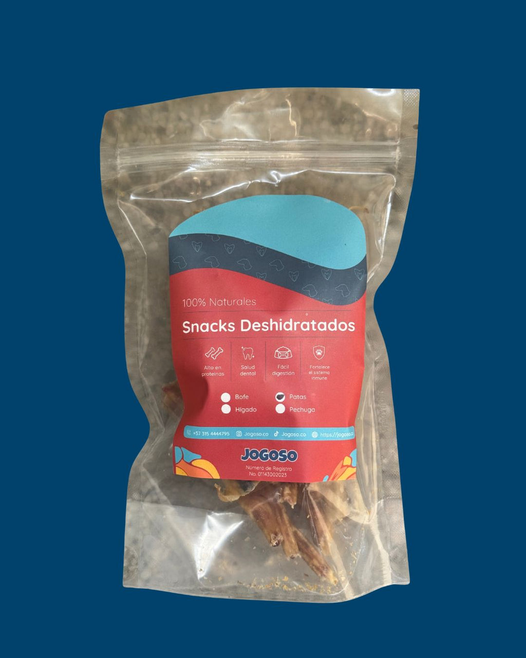 Patas de Pollo Deshidratadas