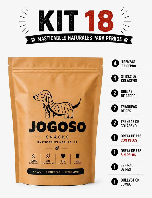 Kit 18 masticables