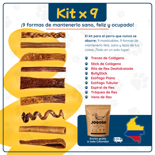Combo de 9 Masticables Variados
