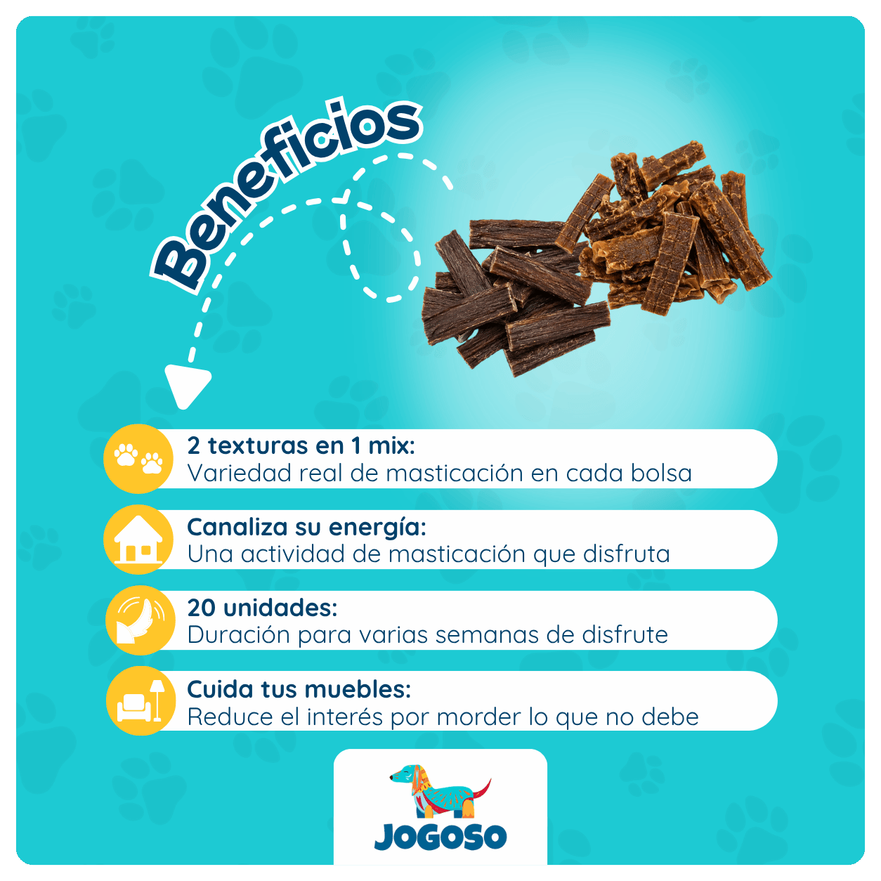 Mix de Esófagos y Venas de Res para Perros