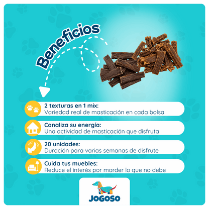 Mix de Esófagos y Venas de Res para Perros