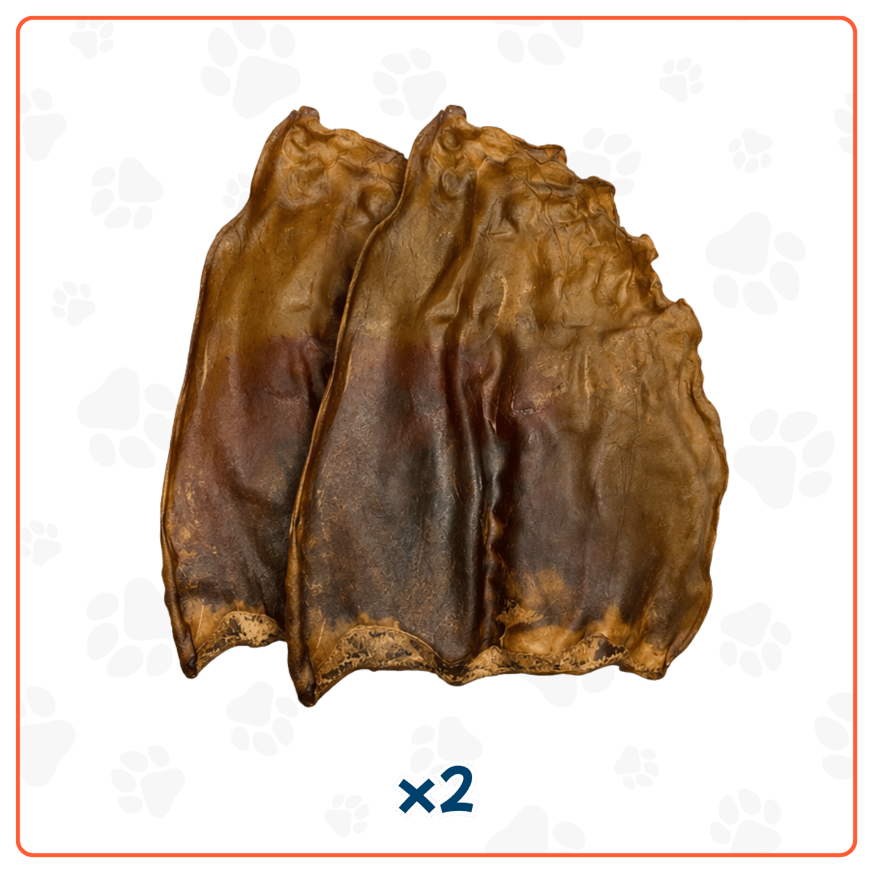 Oreja de Res Natural para Perros