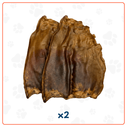 Oreja de Res Natural para Perros