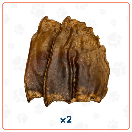 Oreja de Res Natural para Perros