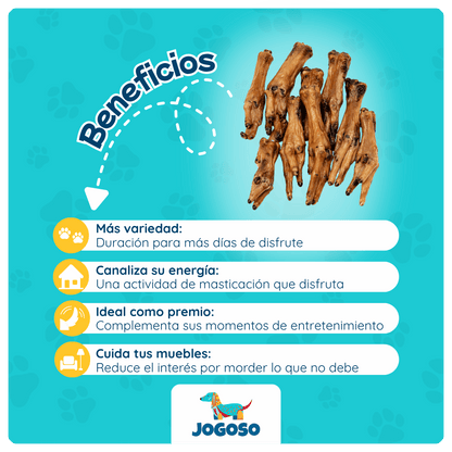Patas de Pollo Deshidratadas para Perros