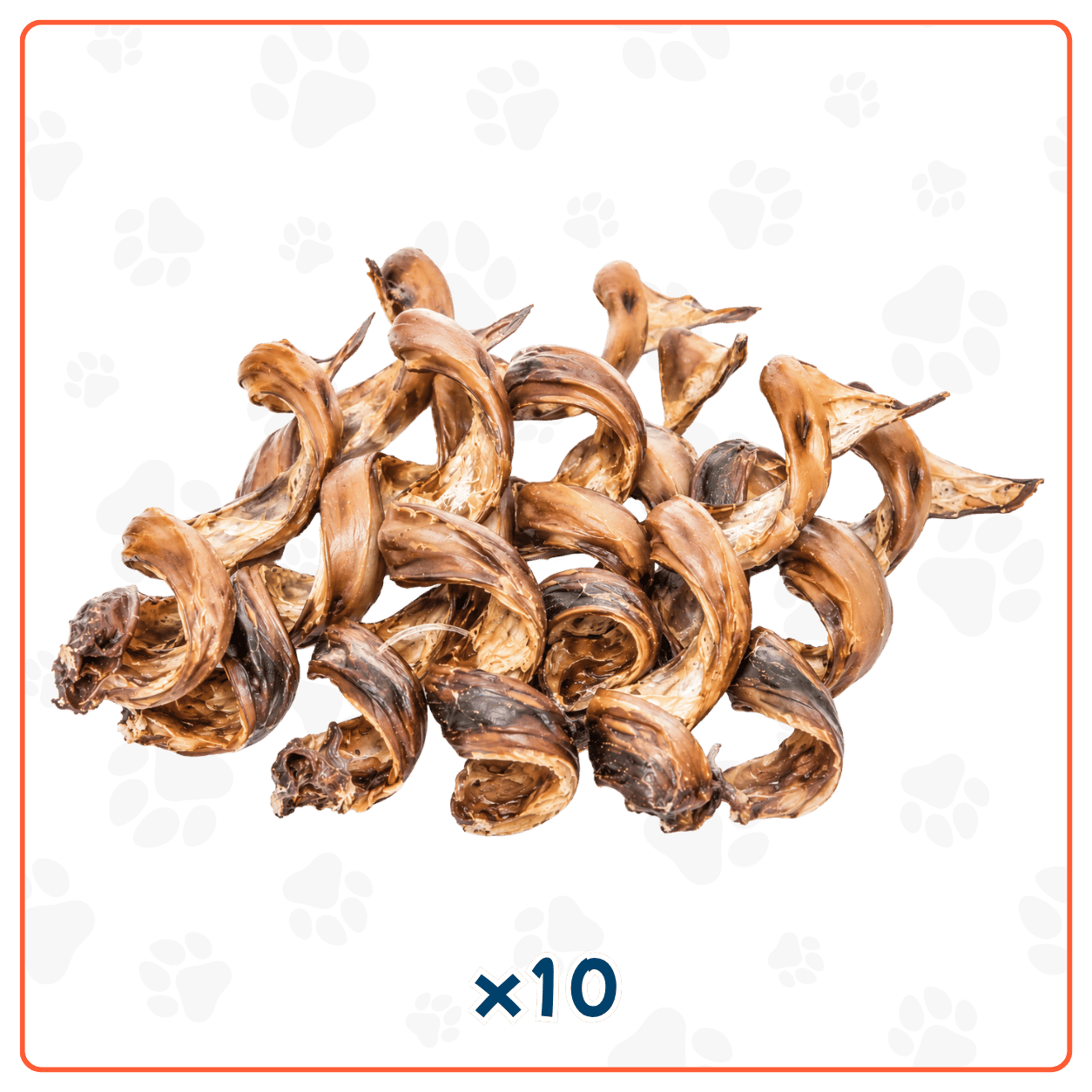 Rila de Res x10 Unidades para Perros