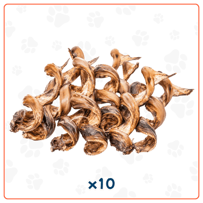 Rila de Res x10 Unidades para Perros