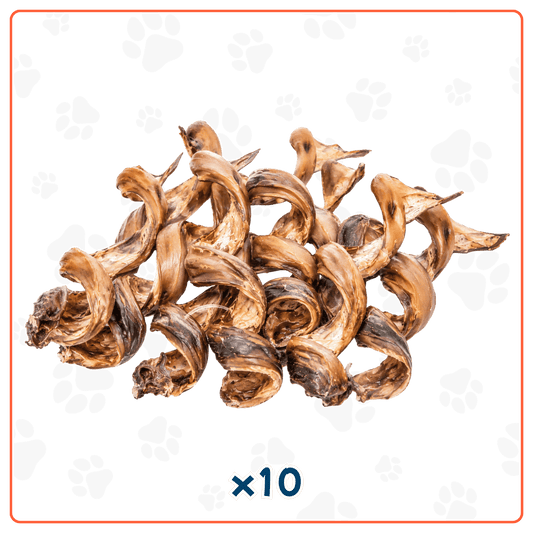 Rila de Res x10 Unidades para Perros