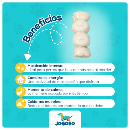 Rollo de Cachete de Res 6" para Perros