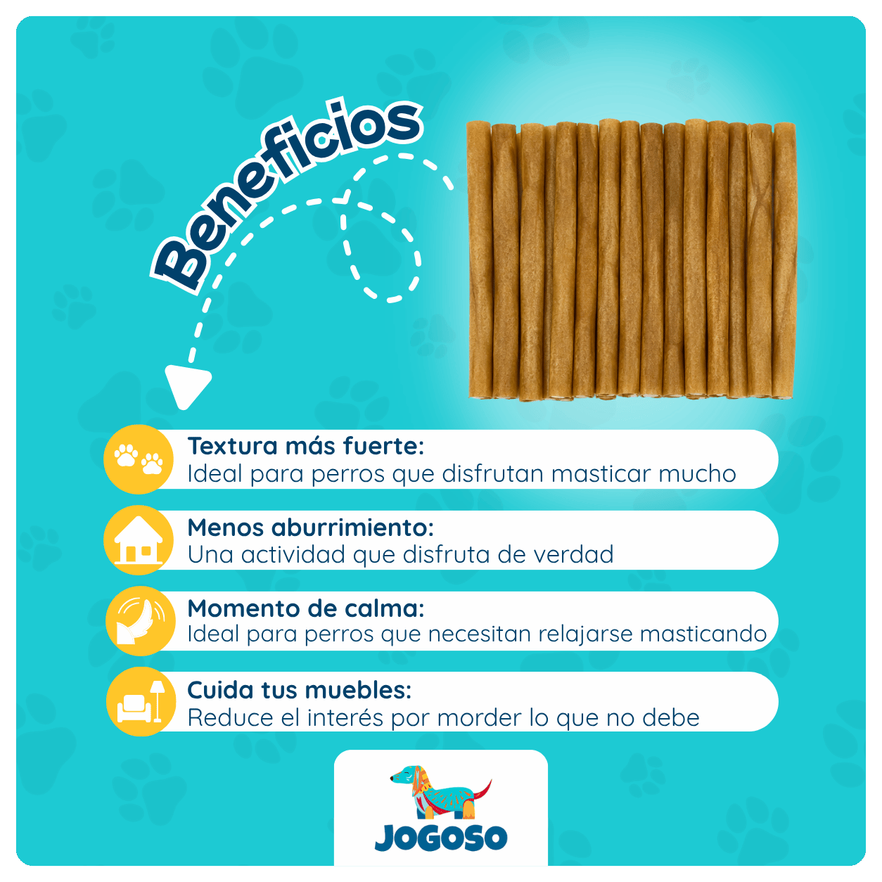 Stick de Colágeno XL para Perros