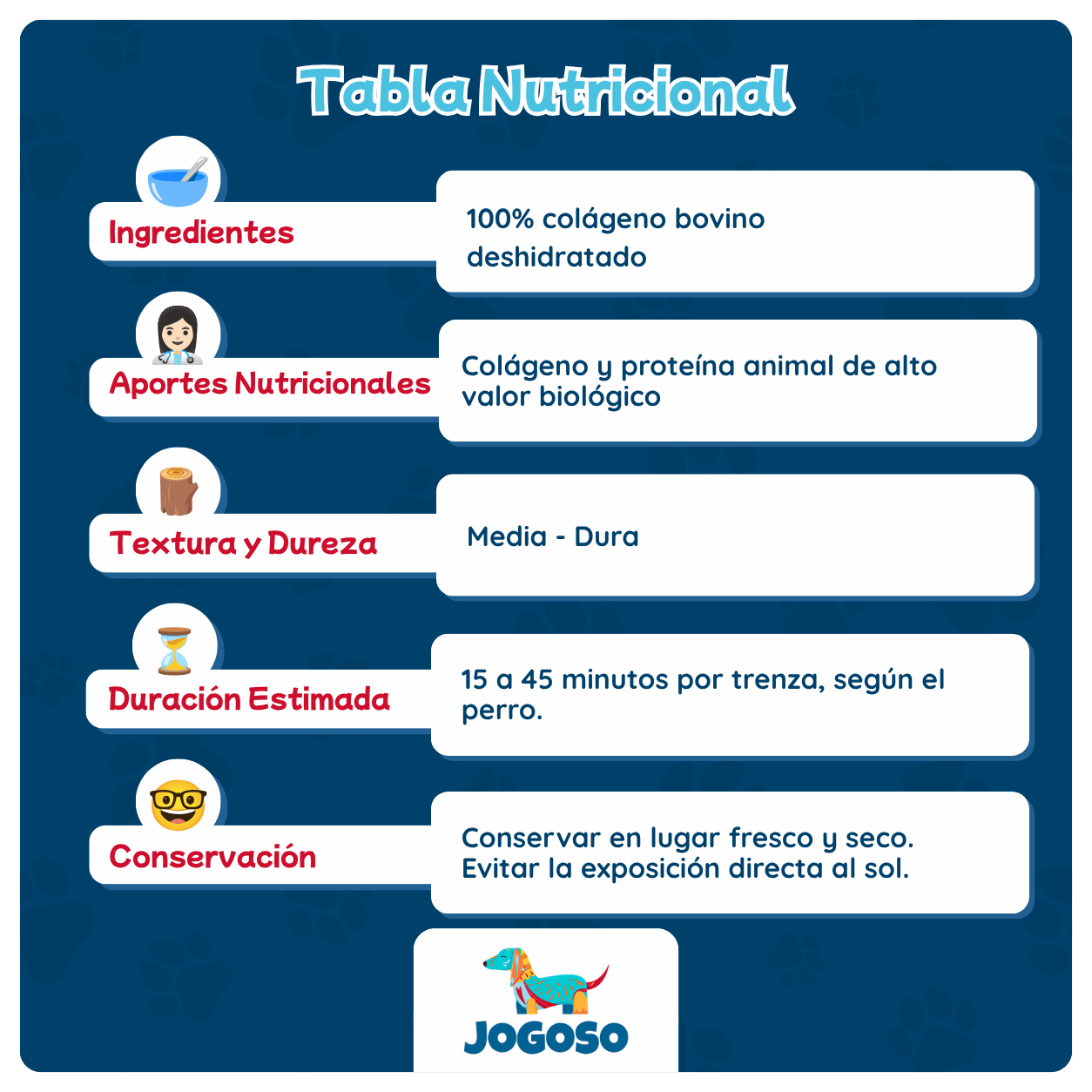 Trenza de Colágeno Natural para Perros