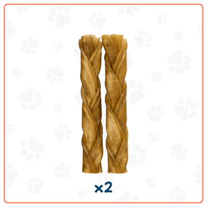 Trenza de Colágeno Natural para Perros