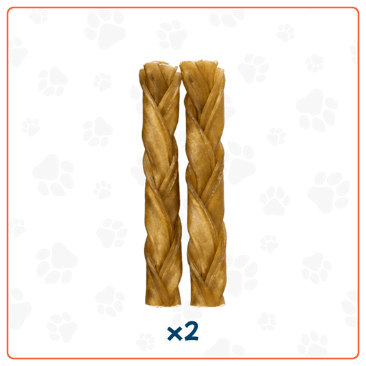 Trenza de Colágeno Natural para Perros