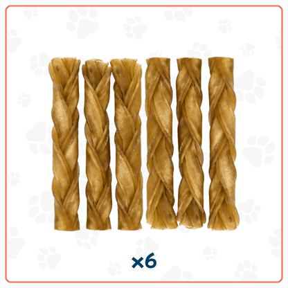 Trenza de Colágeno Natural para Perros