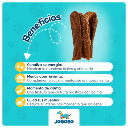 Vena de Res Natural 6" para Perros