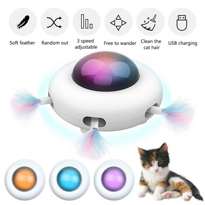 JUGUETE OVNI PARA GATOS